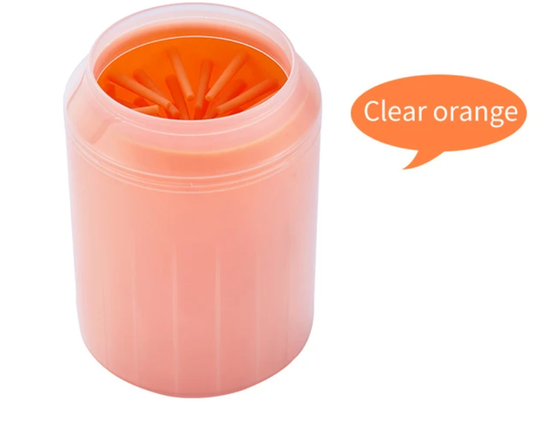 MuddyPaw Portable Paw Cleaner Cup – Gentle Silicone Bristles