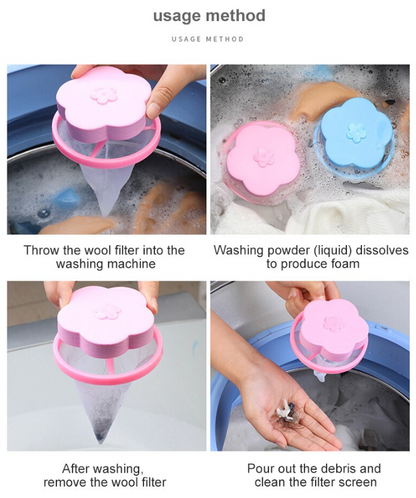 FurCatch Laundry Pet Hair Remover – Reusable Fur Catcher 2-Pack