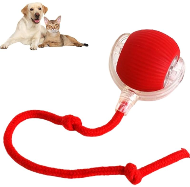 TumbleBall Self-Rolling Pet Toy
