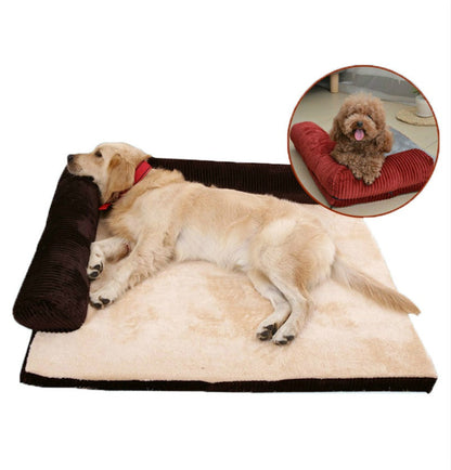 CozyCloud Calming Dog Bed – Washable Orthopedic Pet Sofa