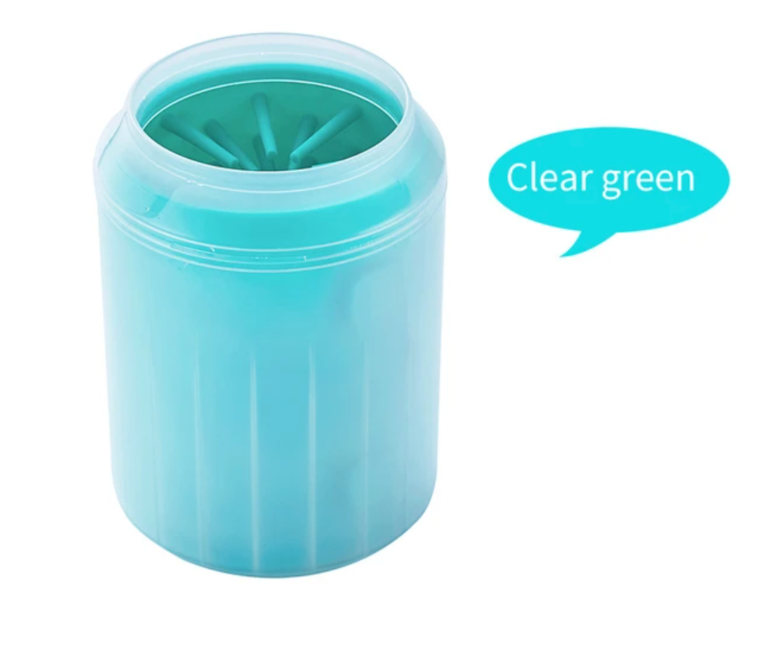 MuddyPaw Portable Paw Cleaner Cup – Gentle Silicone Bristles