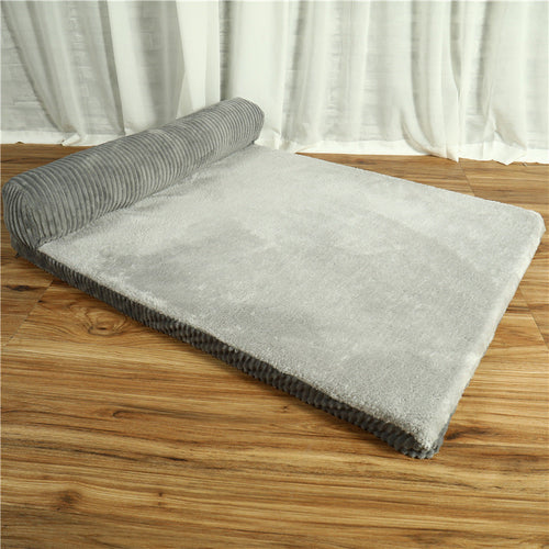 CozyCloud Calming Dog Bed – Washable Orthopedic Pet Sofa